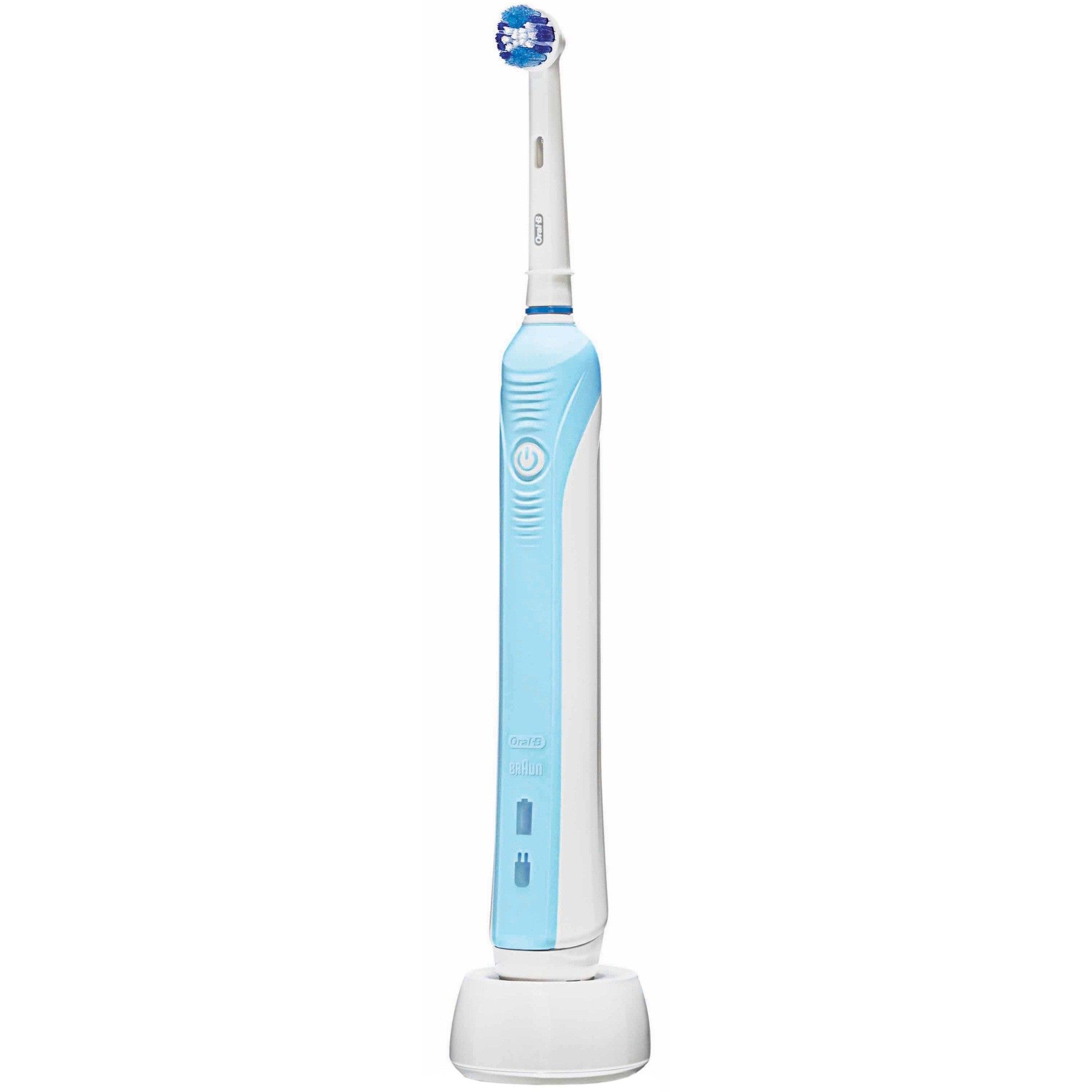 Электрическая зубная щётка Oral-B, она же — электрическая зубная щётка Braun работает до 2 недель без зарядки