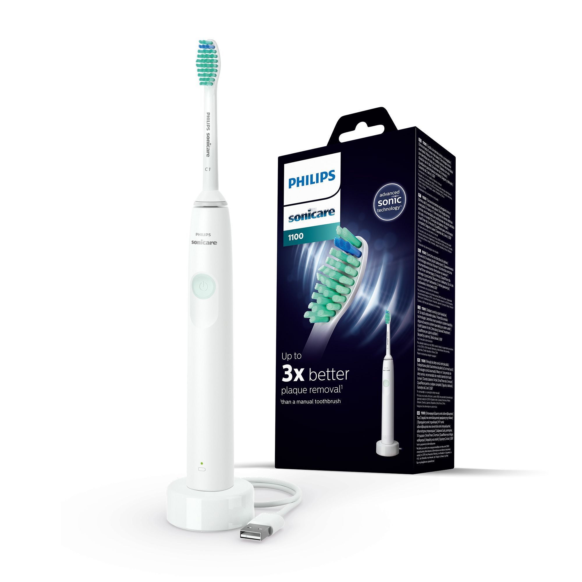 Электрическая зубная щётка Philips с технологией Sonic вошла в рейтинг лучших зубных щёток как одна из самых популярных