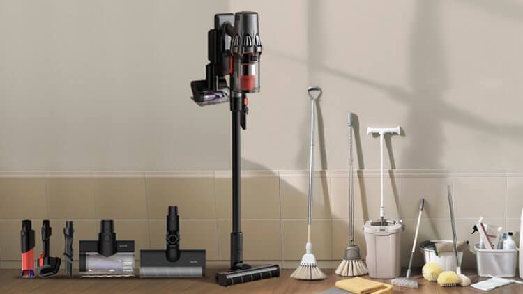 вертикальный пылеос Deerma T50W Station