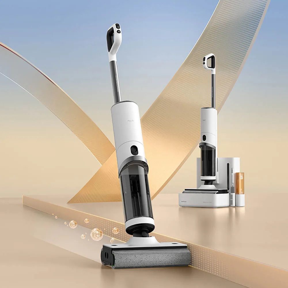 моющий вертикальный пылесос Deerma DEM-VX910W