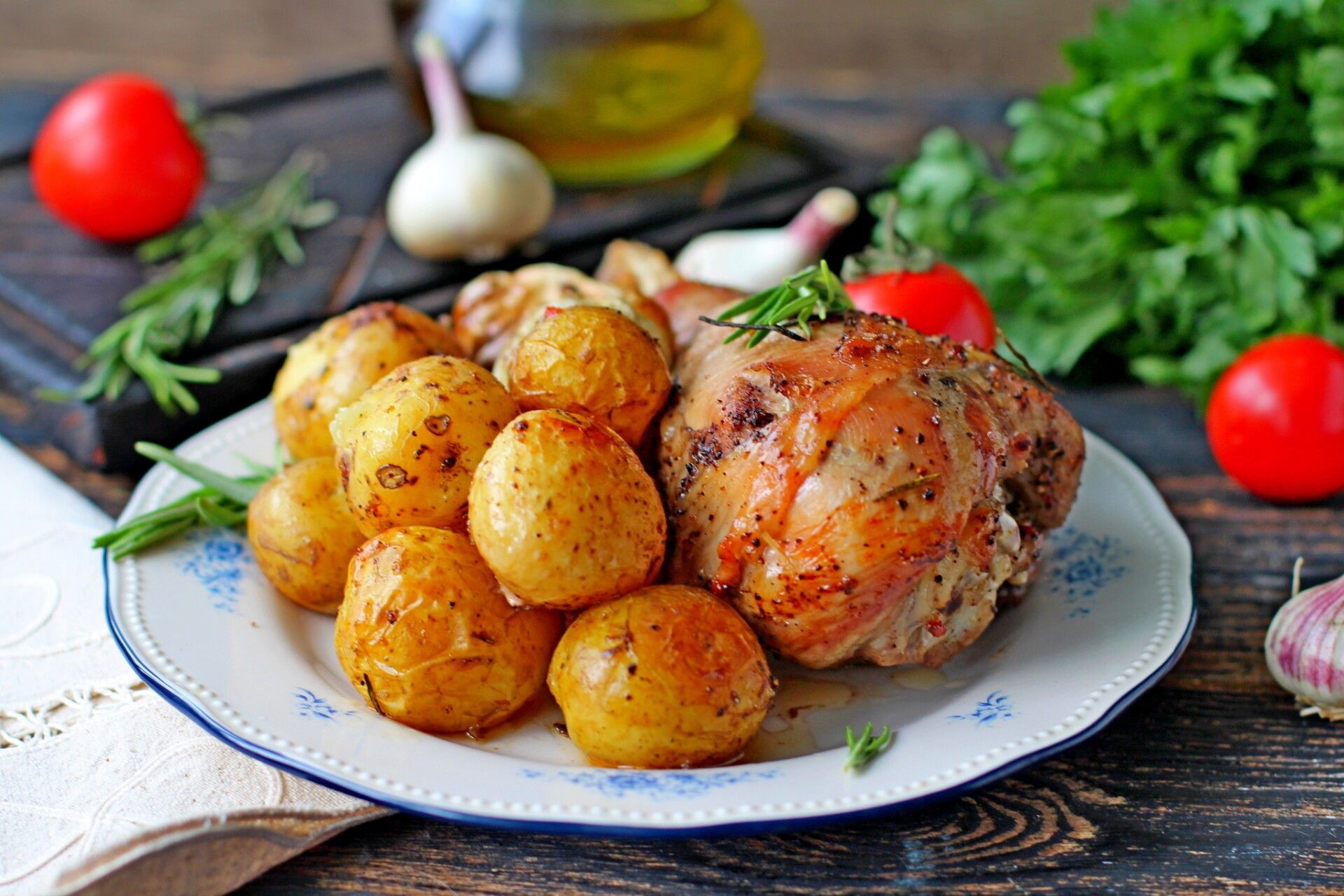 Индейка с картошкой