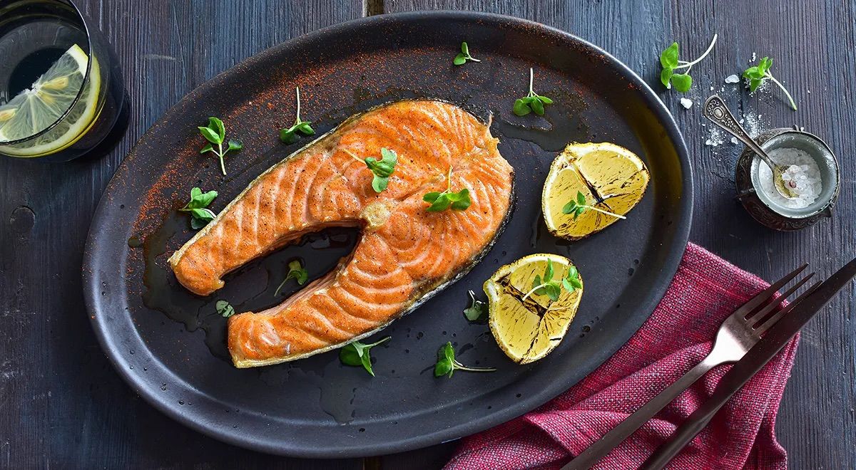 рецепт стейка из красной рыбы