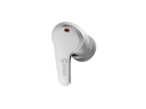 Беспроводной Bluetooth-наушник CaseGuru CGPods Beat с микрофоном White без кейса, Правый