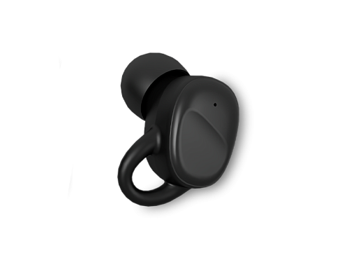 Беспроводной Bluetooth-наушник CaseGuru CGPods Compact с микрофоном Black без кейса, Правый