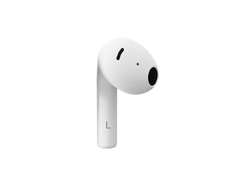 Беспроводной Bluetooth-наушник CaseGuru CGPods Air 3 с микрофоном White без кейса, Левый