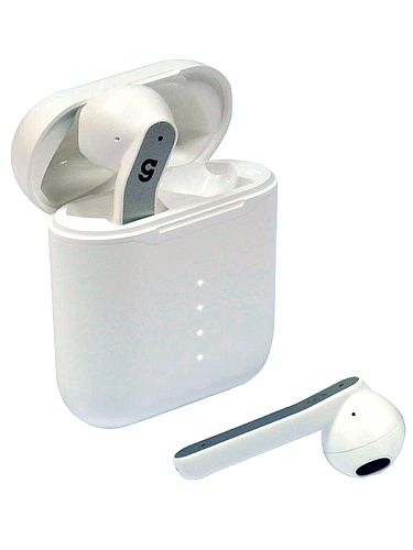Беспроводные Bluetooth-наушники CaseGuru CGPods Air с микрофоном White