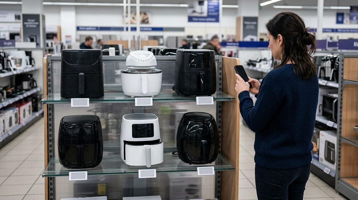 Аэрогриль в ДНС 2026: какие модели брать и есть ли смысл переплачивать
