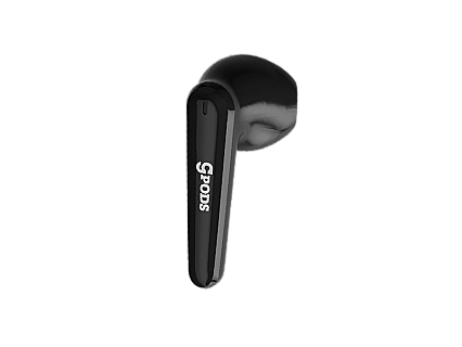 Беспроводной Bluetooth-наушник CaseGuru CGPods Allure с микрофоном Black без кейса, Правый