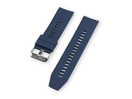 Силиконовый ремешок для CaseGuru CGWatch Classic / Round Blue