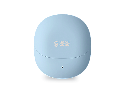 Зарядный кейс CaseGuru для беспроводных Bluetooth-наушников CGPods Allure с микрофоном, Blue