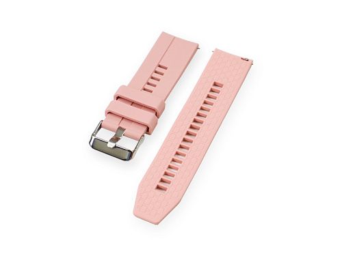 Силиконовый ремешок для CaseGuru CGWatch Classic Pink