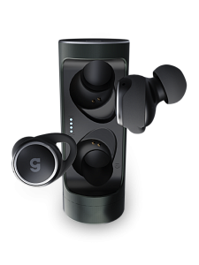 Беспроводные Bluetooth-наушники CaseGuru CGPods X с микрофоном Black ...