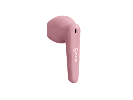 Беспроводной Bluetooth-наушник CaseGuru CGPods Allure с микрофоном Pink без кейса, Левый