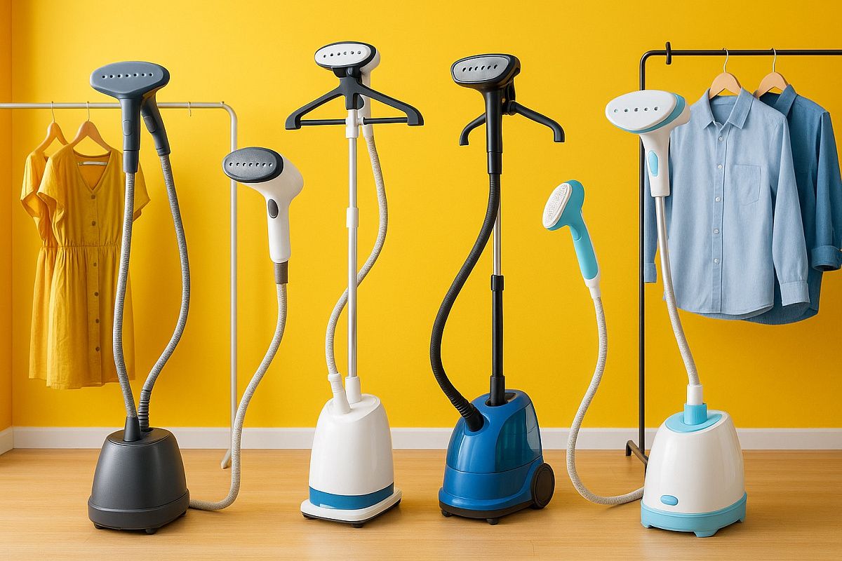 Лучший вертикальный напольный отпариватель для одежды — рейтинг ТОП моделей