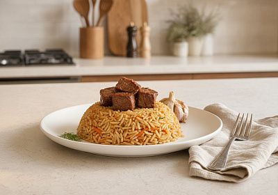 Плов в аэрогриле