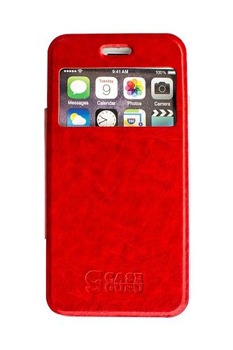 Чехол CaseGuru Коллекция Ultimate Case Глянцево-красный для Samsung Galaxy J1 Mini Prime