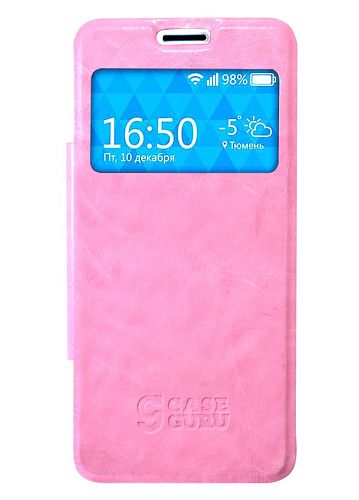 Чехол CaseGuru Коллекция Ultimate Case Глянцево-светло розовый для Samsung Galaxy A3 2016