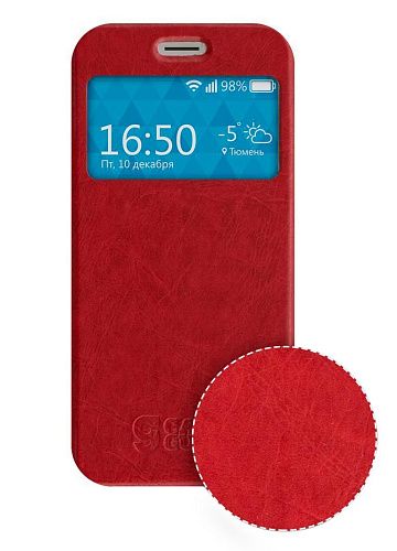 Чехол CaseGuru Коллекция Ultimate Case Рубиново-красный для Xiaomi Redmi Note 4X