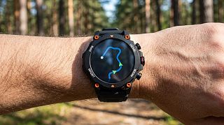 Защищённые смарт-часы CGWatch Force 2 в походе — встроенный GPS и защита 5ATM для спорта