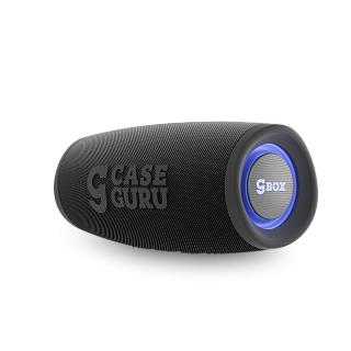 Портативная музыкальная колонка CaseGuru создаёт мощное стереозвучание с помощью подключения второй колонки через TWS