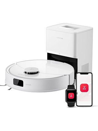 Робот-пылесос Roborock Q8 Max Pro Plus со станцией самоочистки, запускается со смартфона и смарт-часов